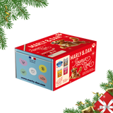 Coffret de Noël bleu pour chien