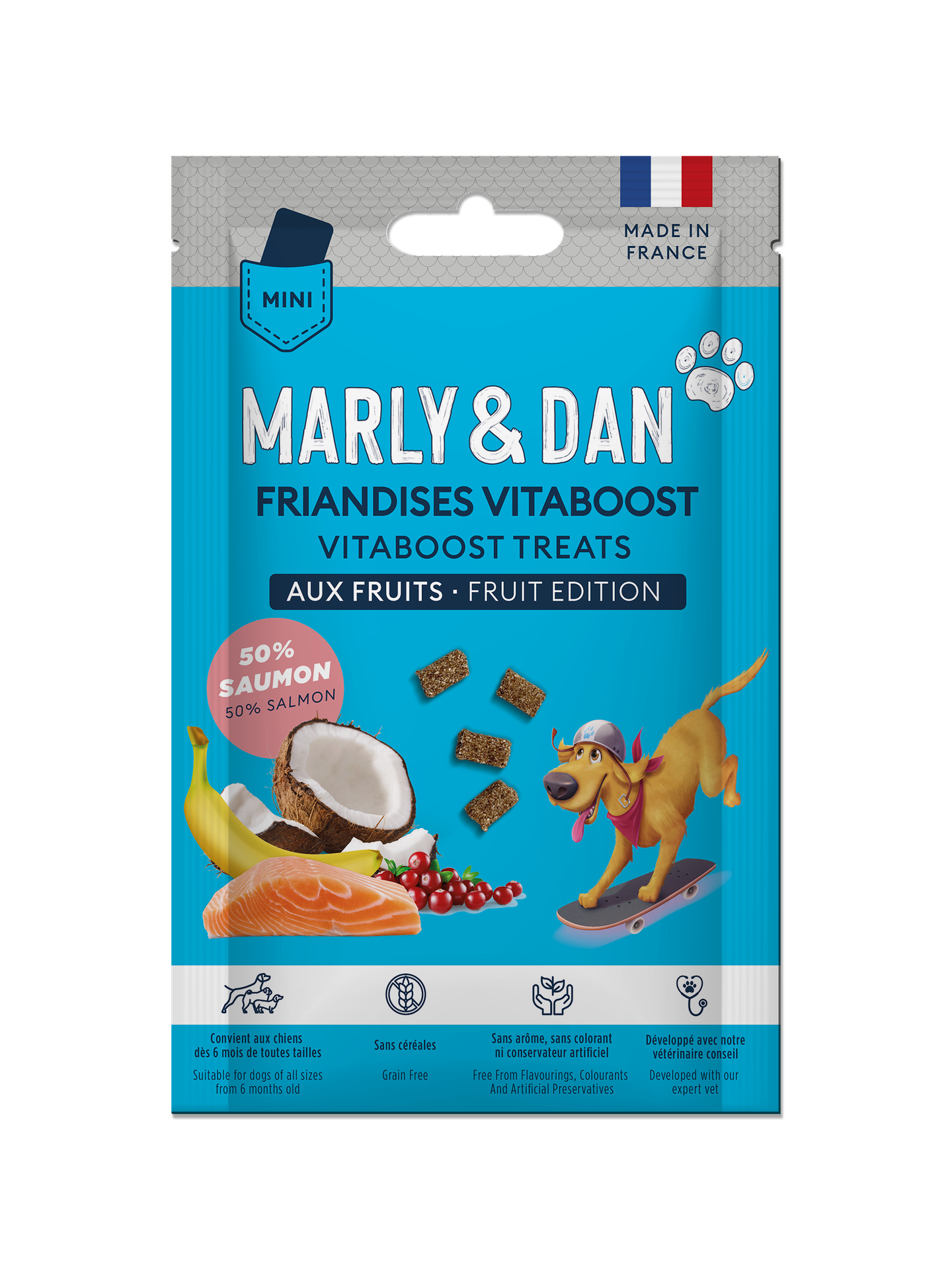 Friandises Vitaboost aux Fruits format poche