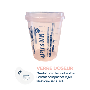 Verre doseur gradué Marly & Dan