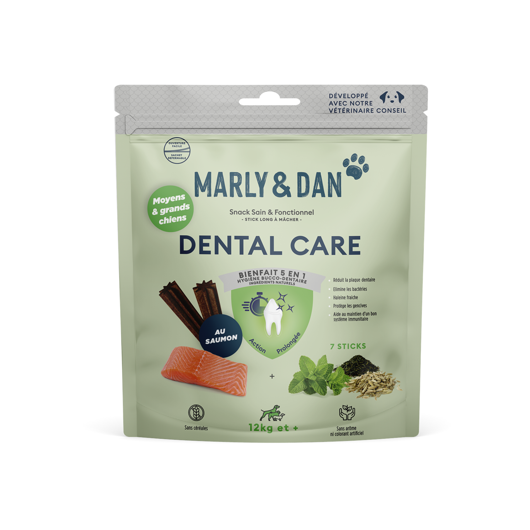 Dental M/L chien 7 Sticks
