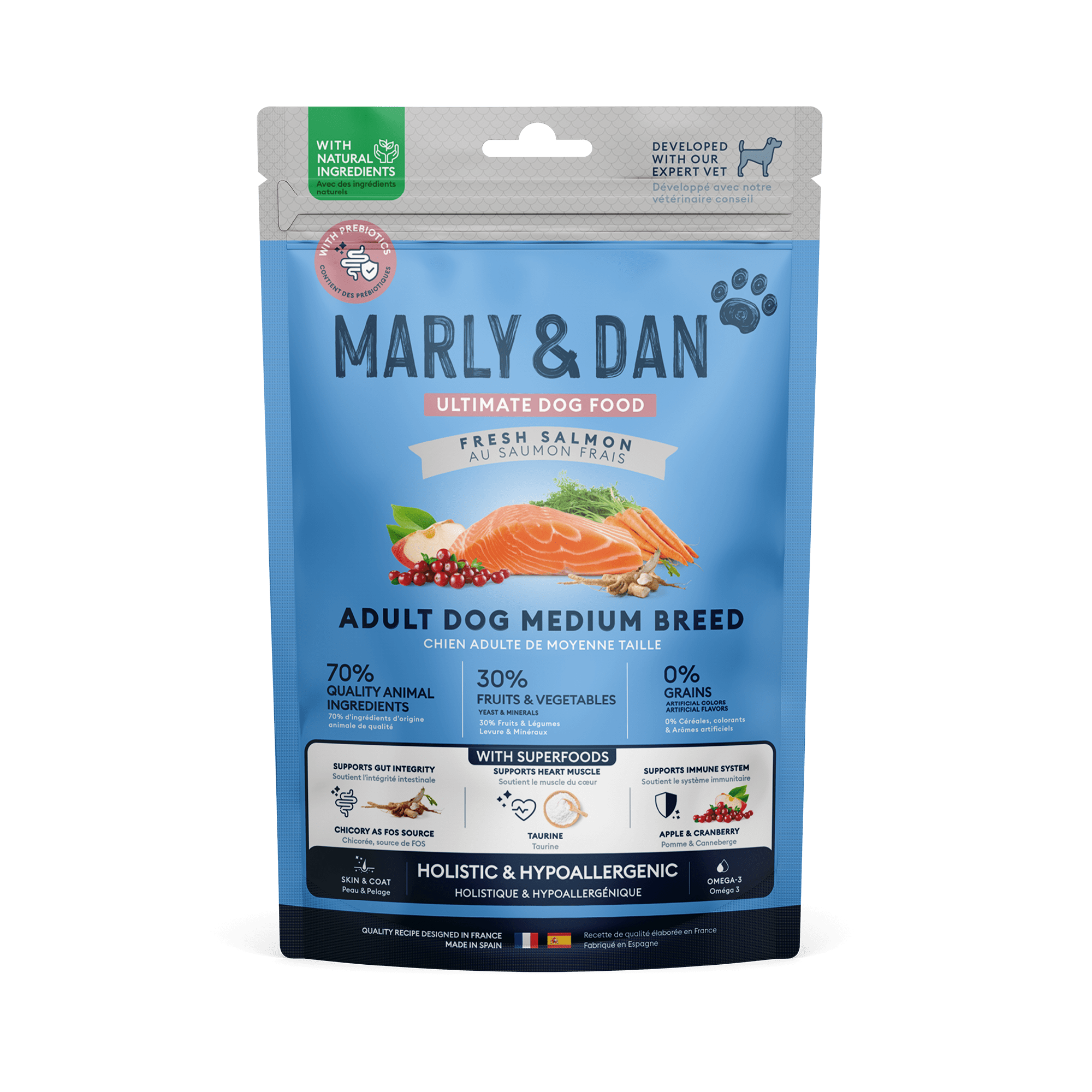 Echantillon de Croquettes Chien Adulte de Moyenne Taille