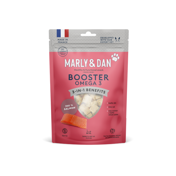 Booster 100% saumon pour Chat Pack Anglais