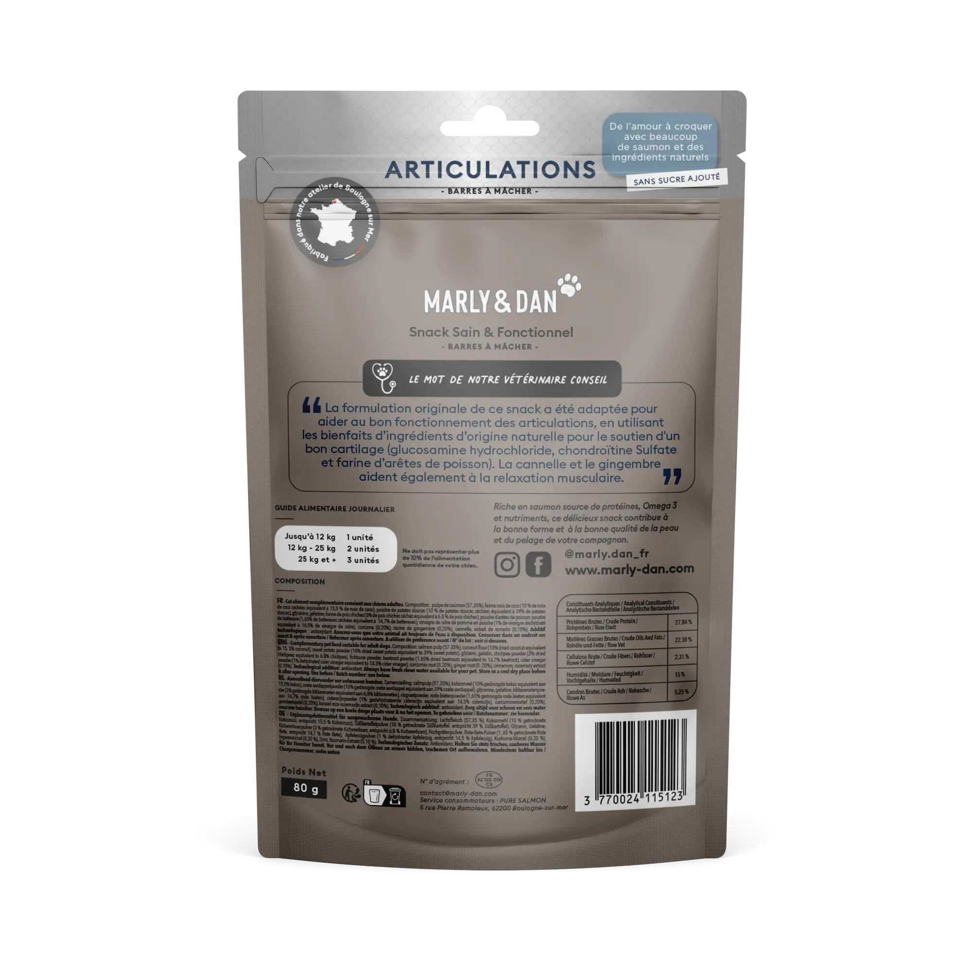 Friandises Articulations pour Chien