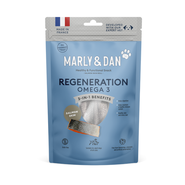 Peaux de Saumon Regeneration/Régénération pour chien