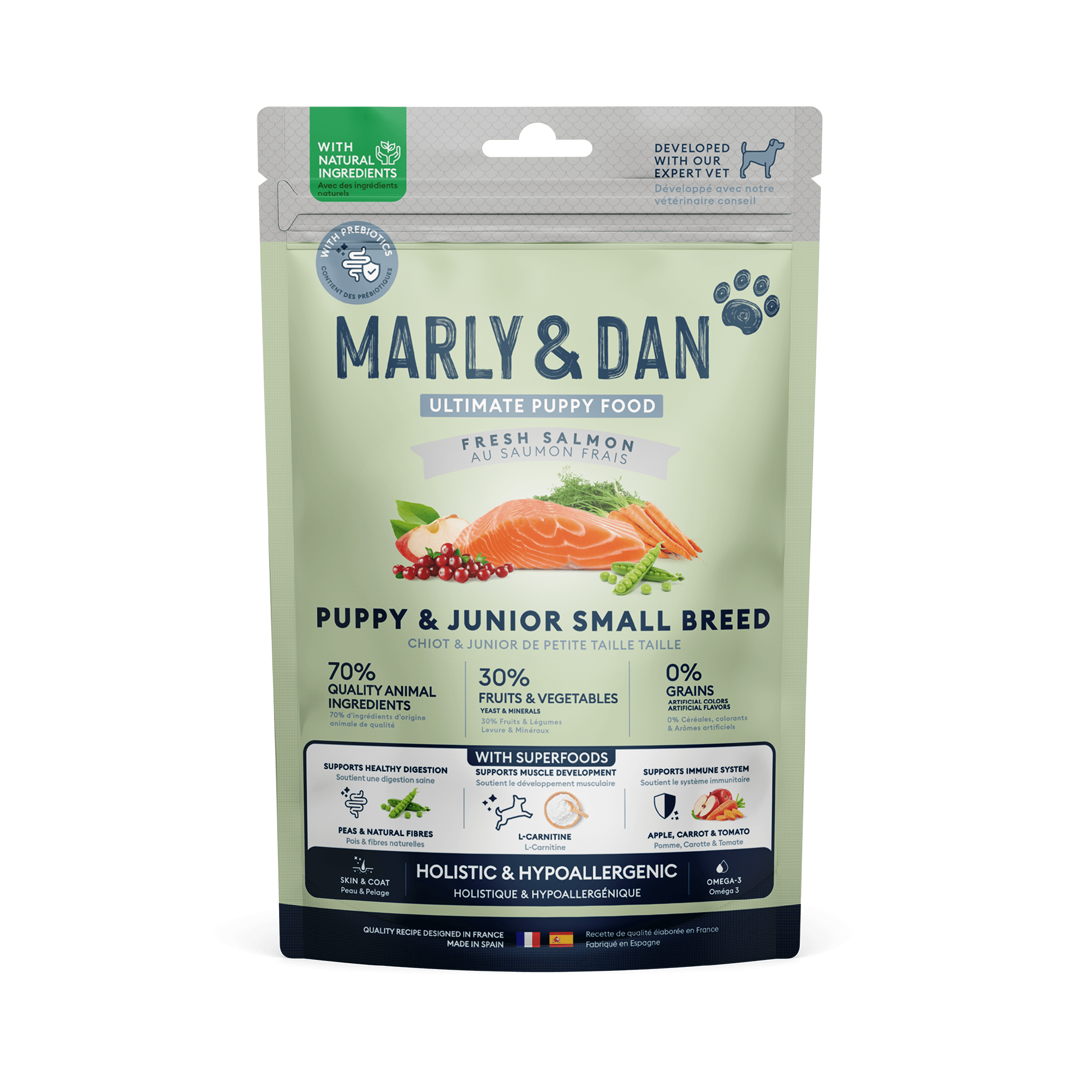 Échantillon de Croquettes Chiot de Petite Taille