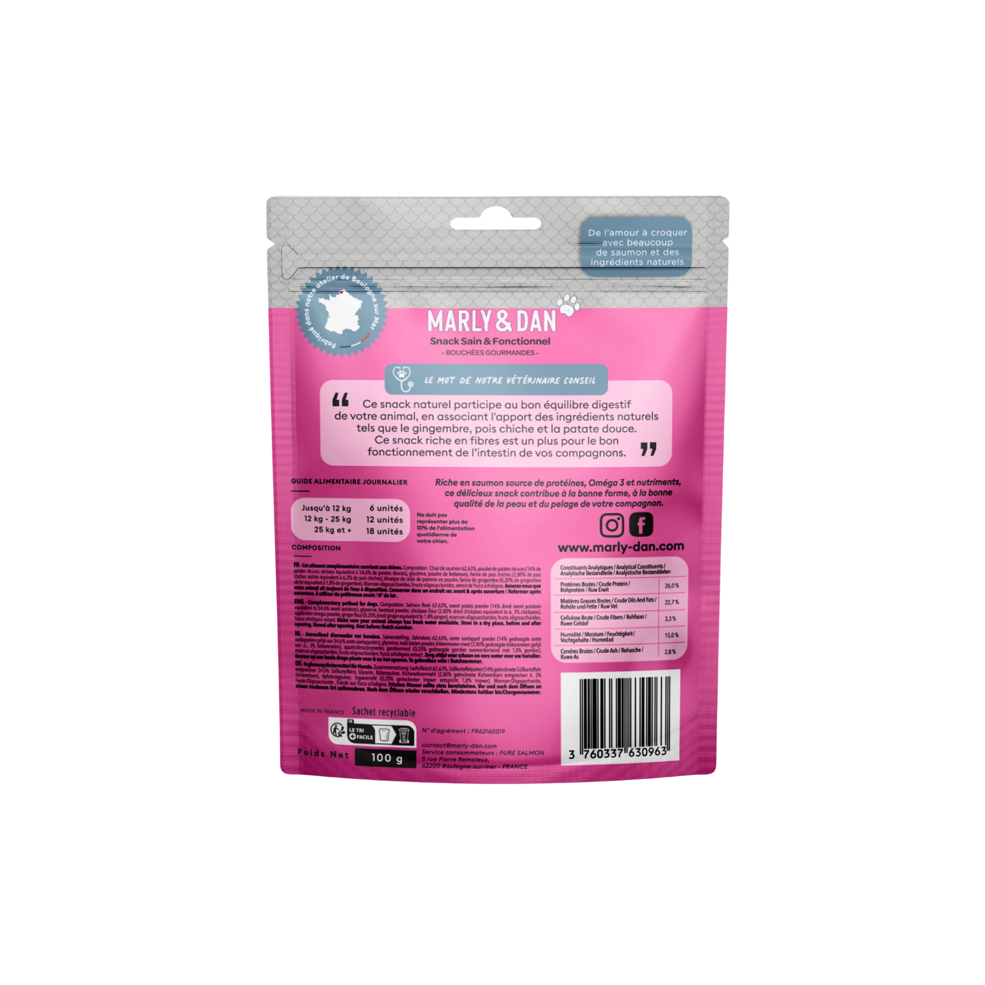 Friandises Digestion pour Chien