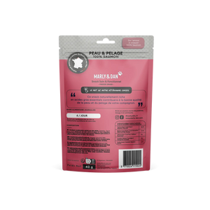 Peau & Pelage 100% saumon pour Chat