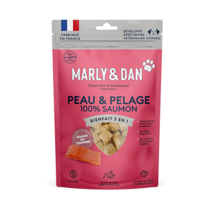 Peau & Pelage 100% saumon I Booster I pour chien