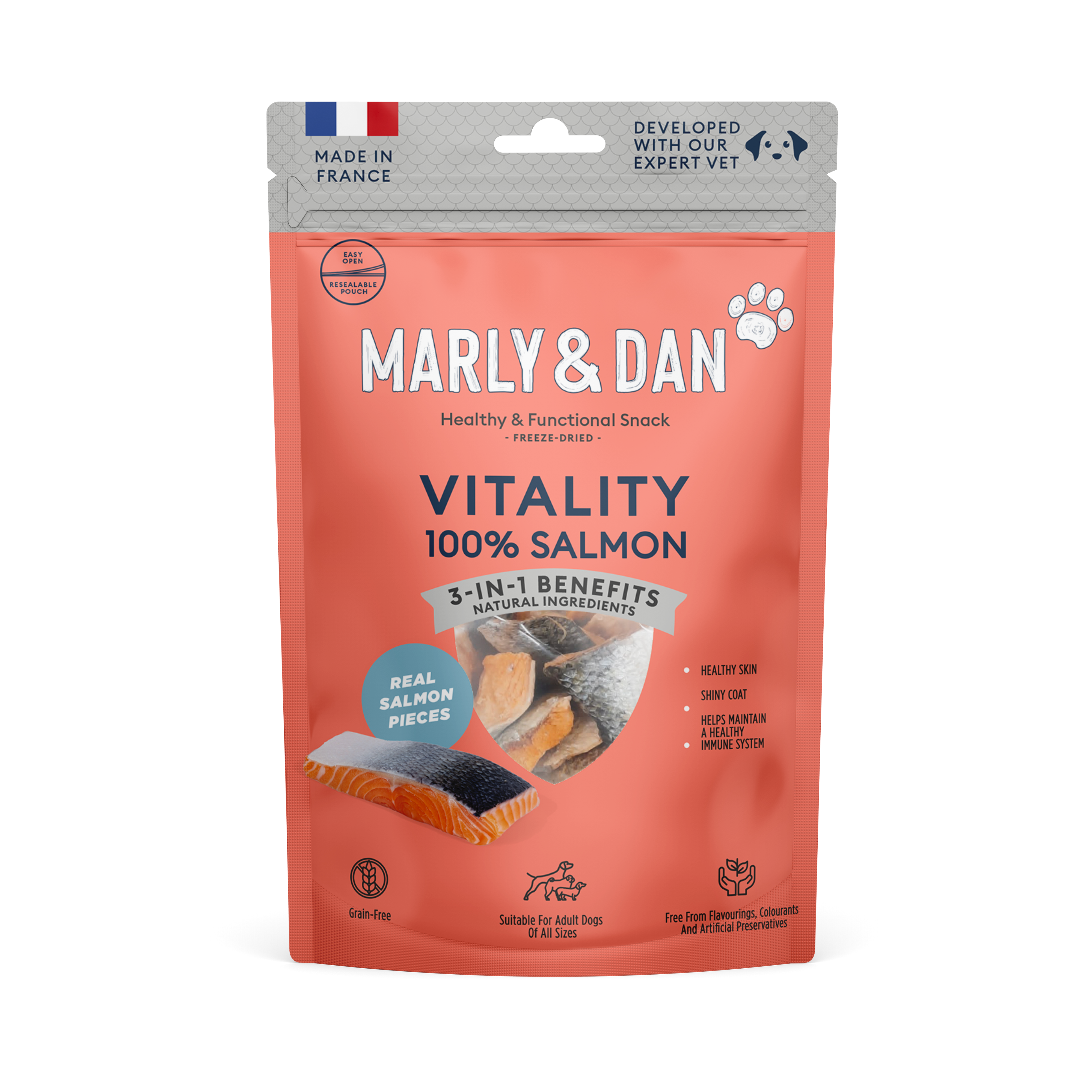 Friandises Vitalité 100% Saumon