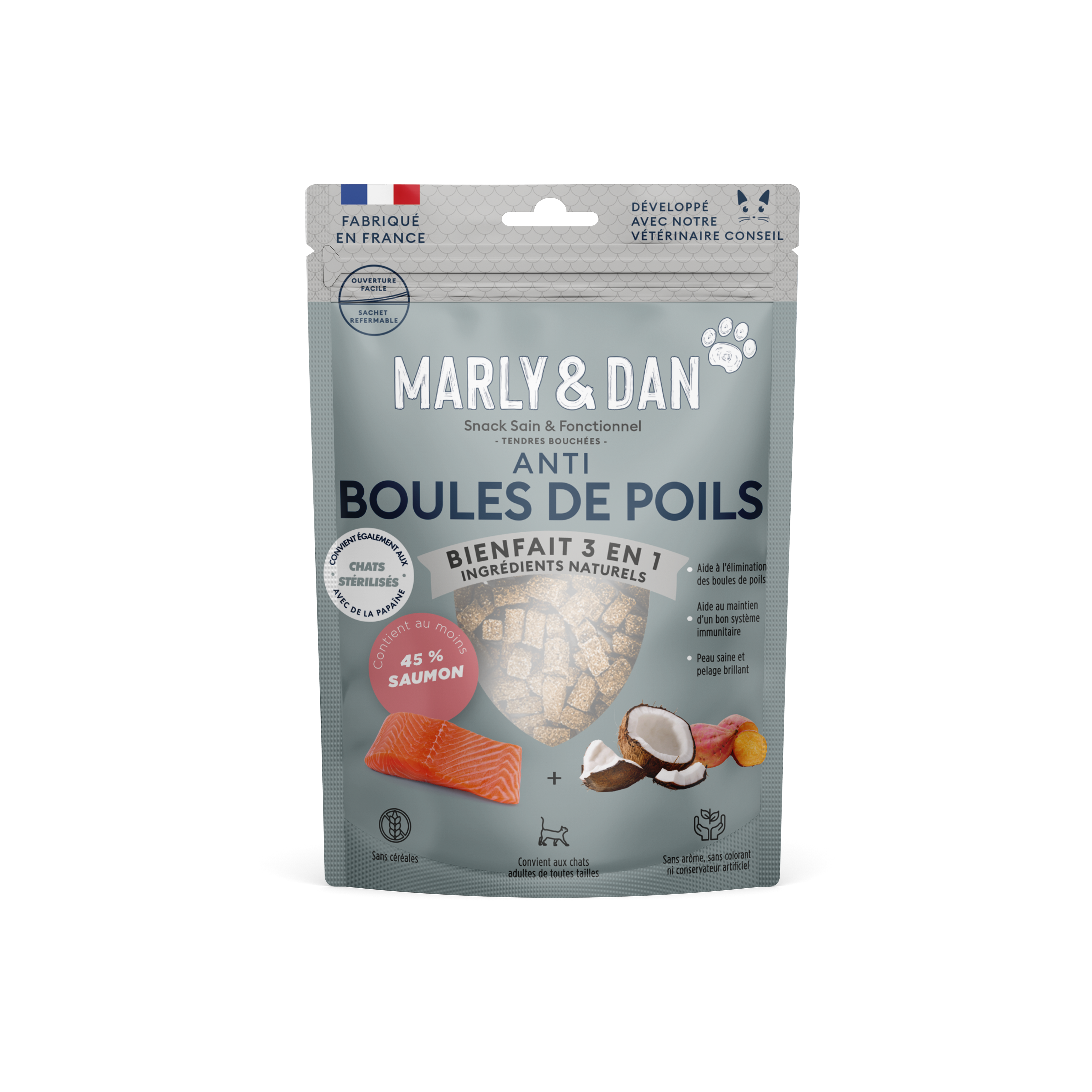 Friandises anti-Boules de Poils pour chat