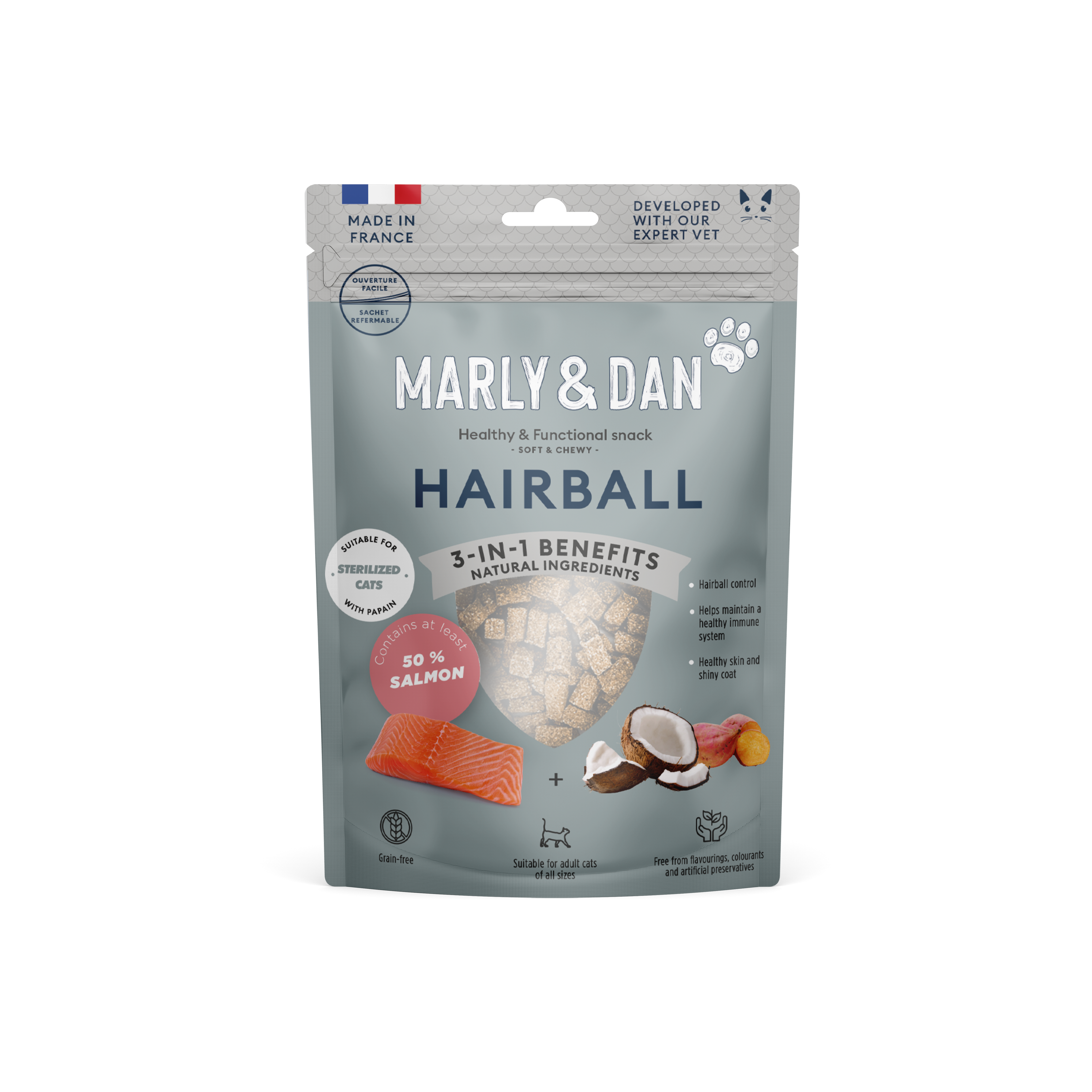 Friandises hairball/anti-Boules de Poils pour chat