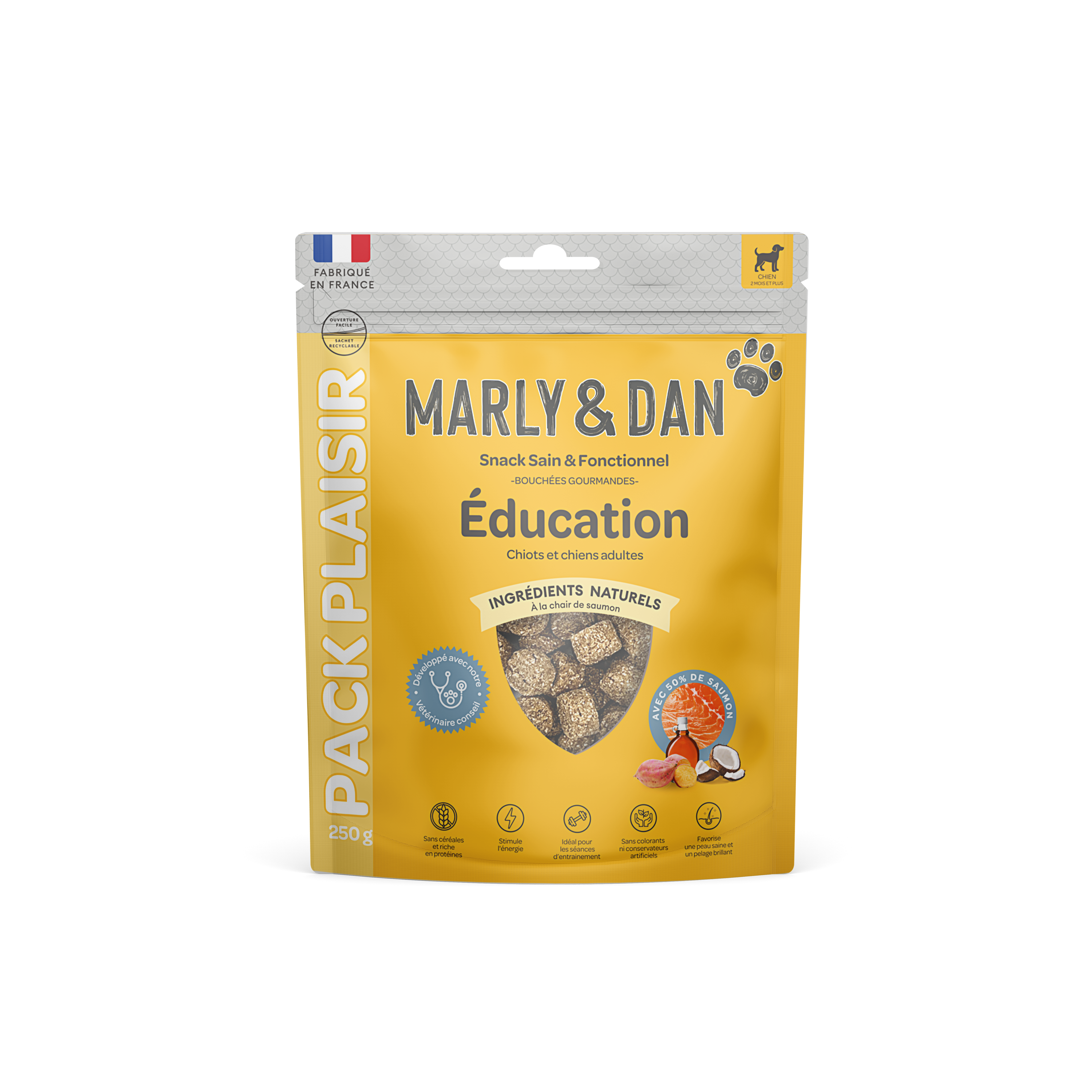 Bouchées gourmandes Education Pack Plaisir Chien