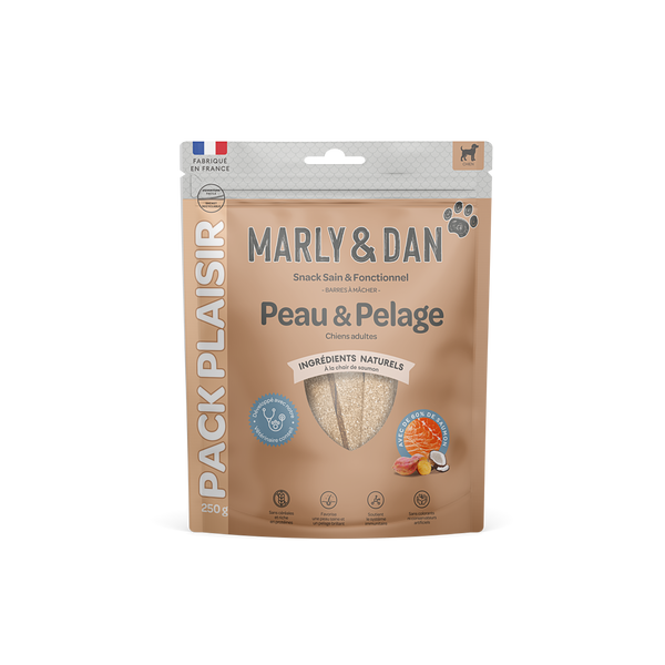 Bouchées gourmandes Peau & Pelage Pack Plaisir Chien