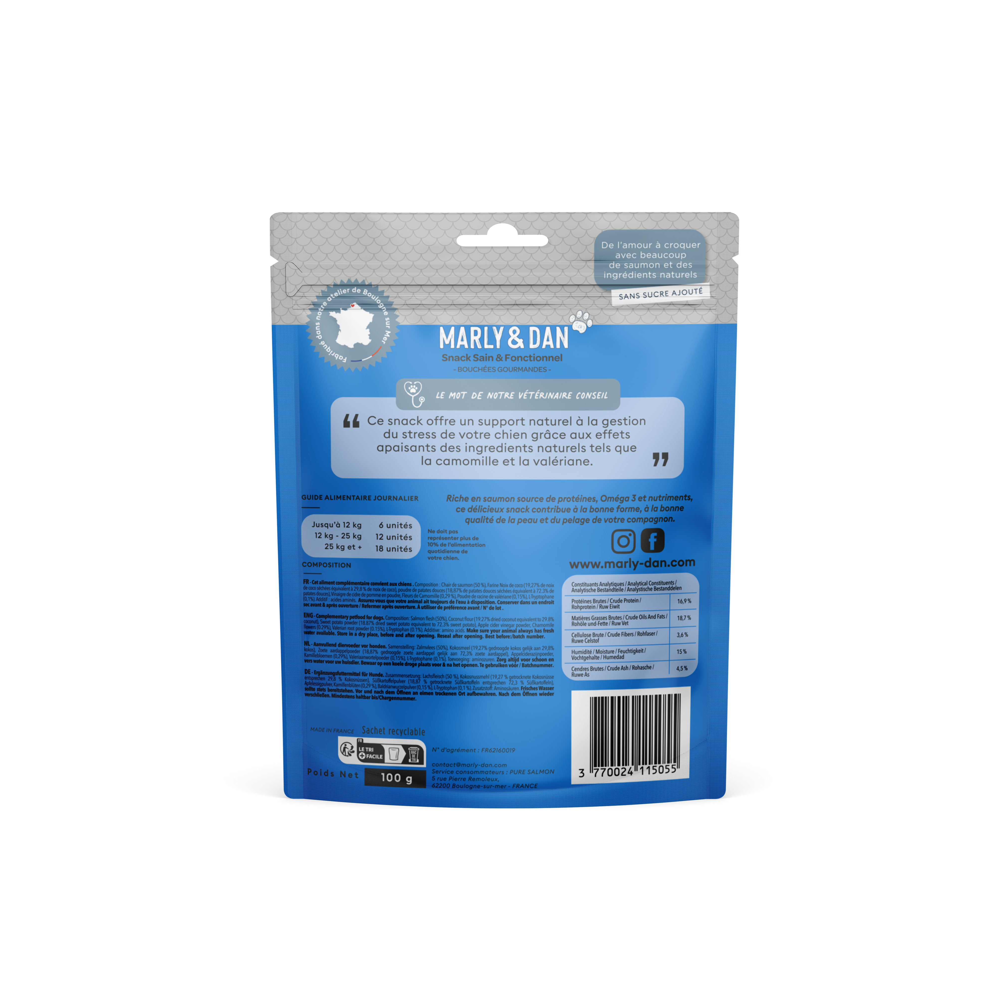 Friandises Serenity/Calme pour Chien