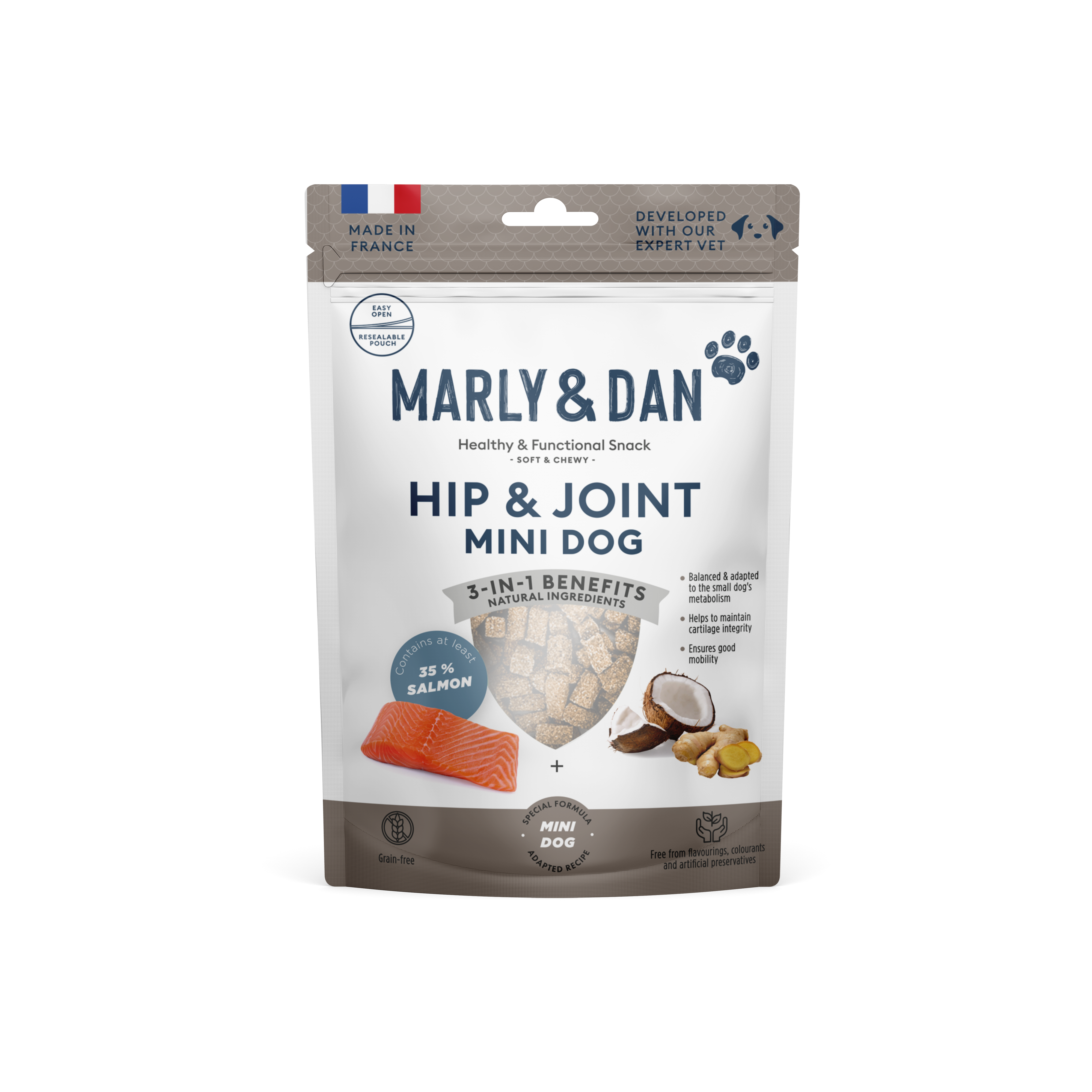 Friandises Hip & Joint / Articulation Mini Chien Pack anglais