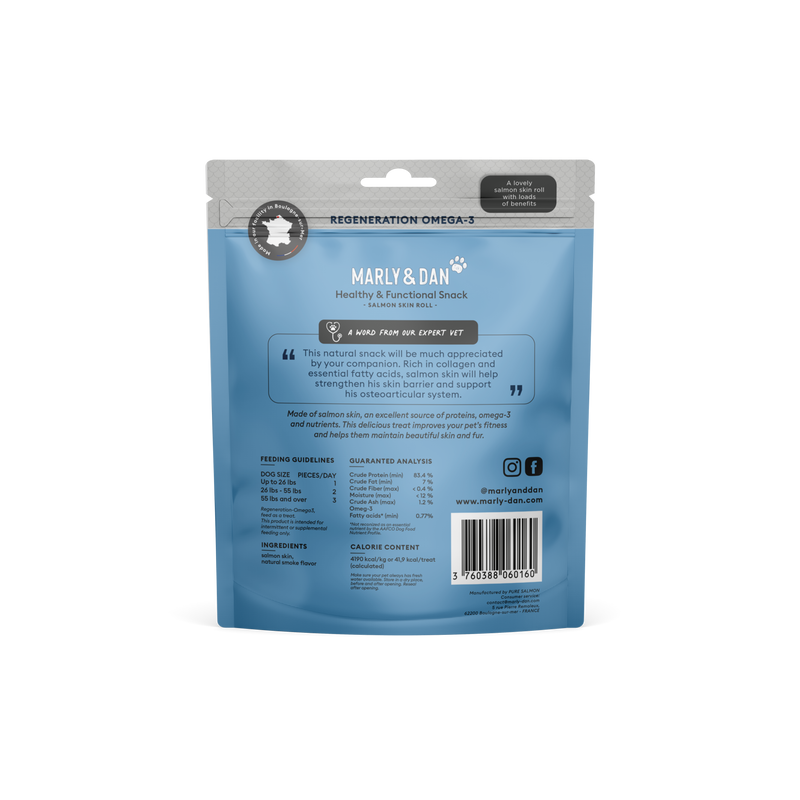 Salmon Skin Regeneration<br>Omega-3 for dogs