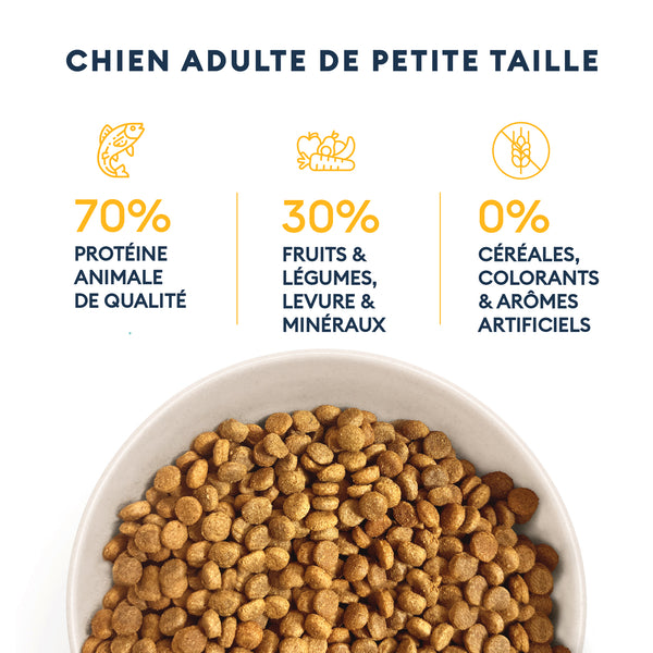Croquettes Chien Adulte de Petite Taille 4kg