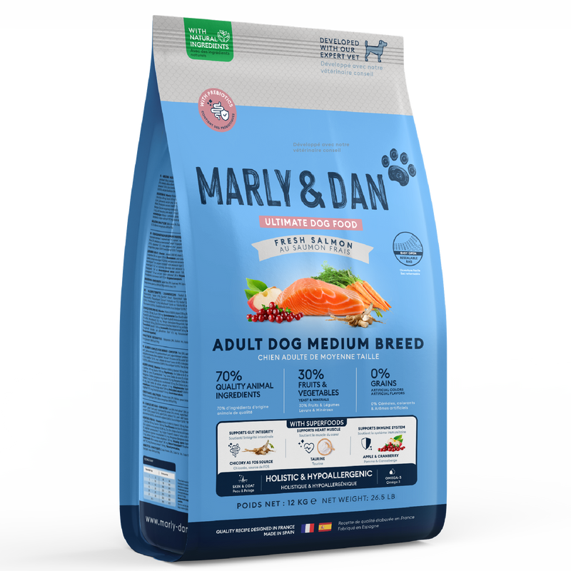 Croquettes Chien Adulte de Moyenne Taille 4kg