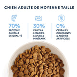 Croquettes Chien Adulte de Moyenne Taille 4kg