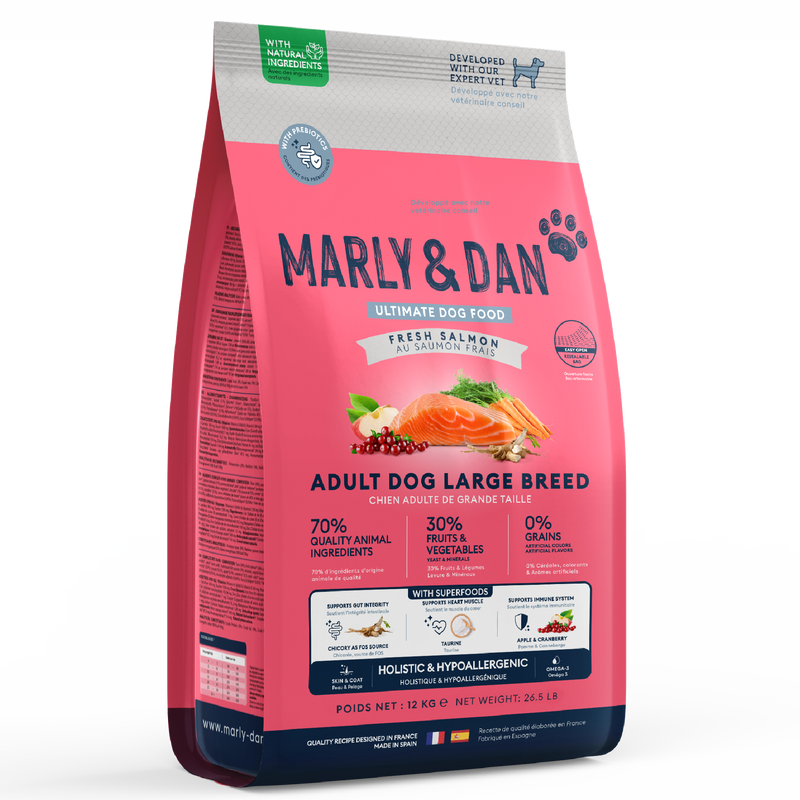 Croquettes Chien Adulte de Grande Taille 12kg