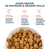 Échantillon de Croquettes Chien Senior de Moyenne & Grande Taille
