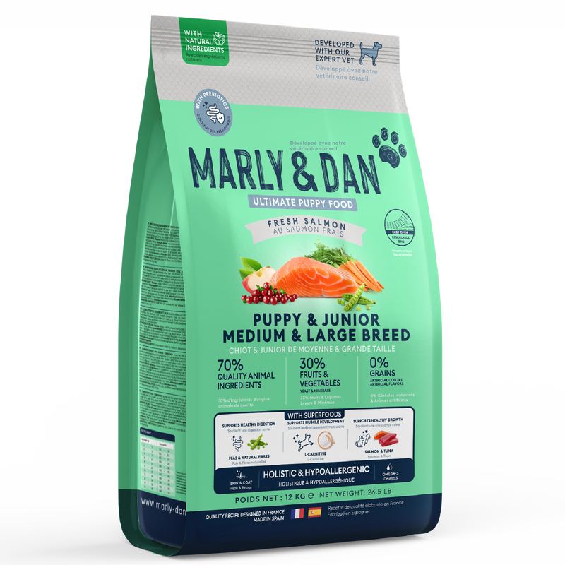 Croquettes Chiot Moyenne & Grande Taille 12kg