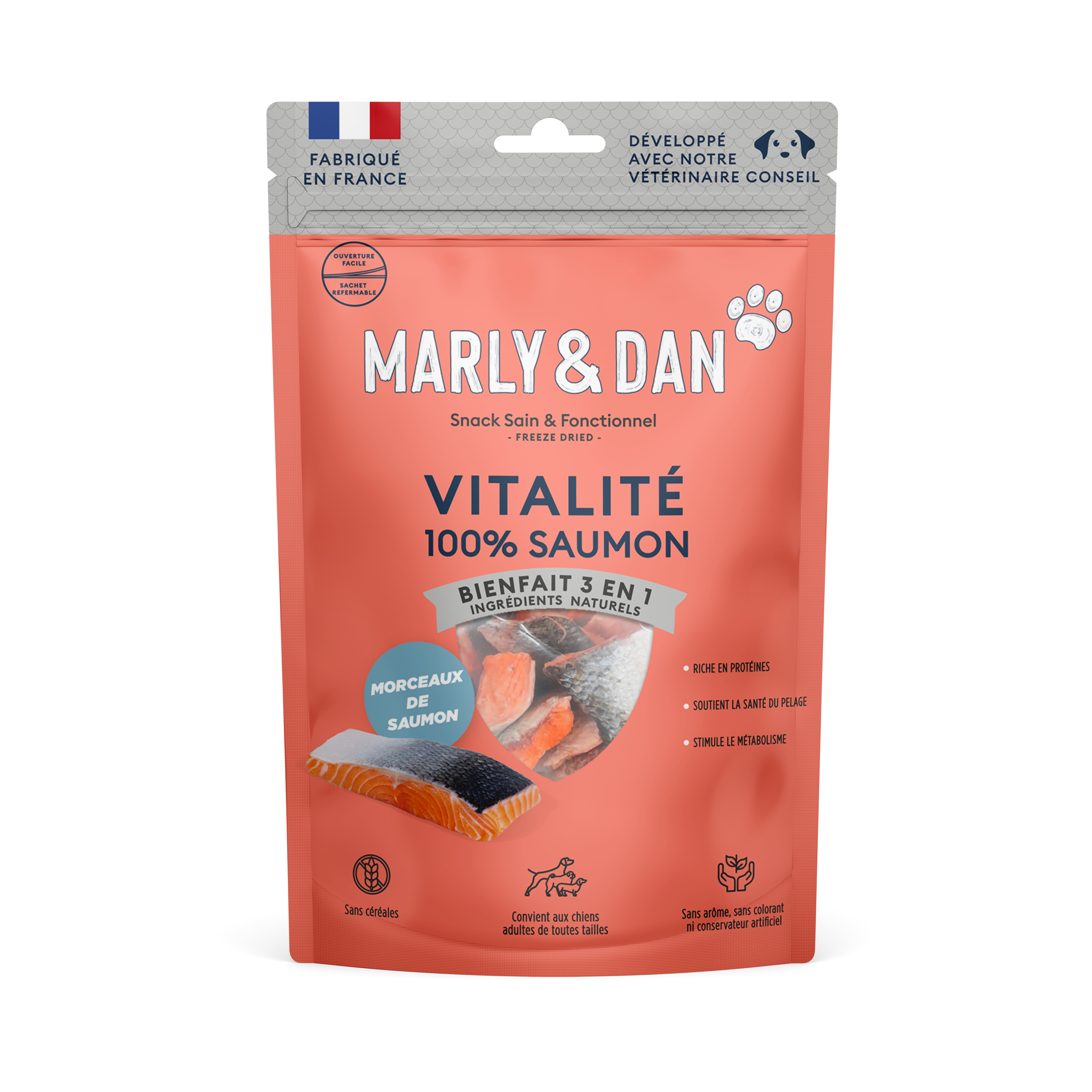 Friandises Vitalité 100% Saumon