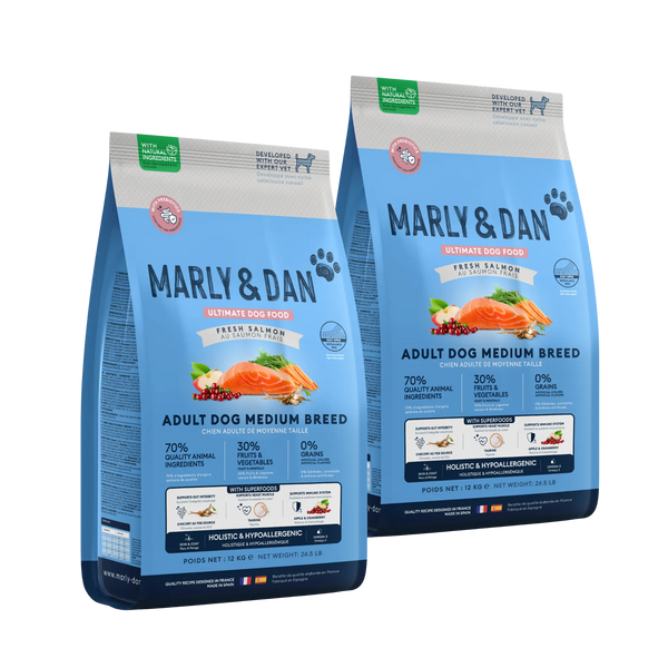 Le 2ème à -40% : Croquettes Chien Adulte 12kg