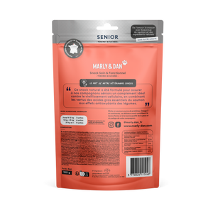 Friandises pour chien senior au saumon sans céréales